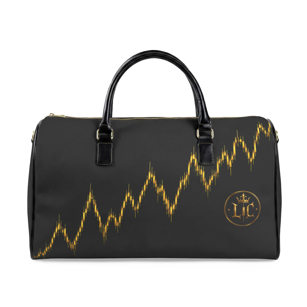 Faux Leather Travel Bag