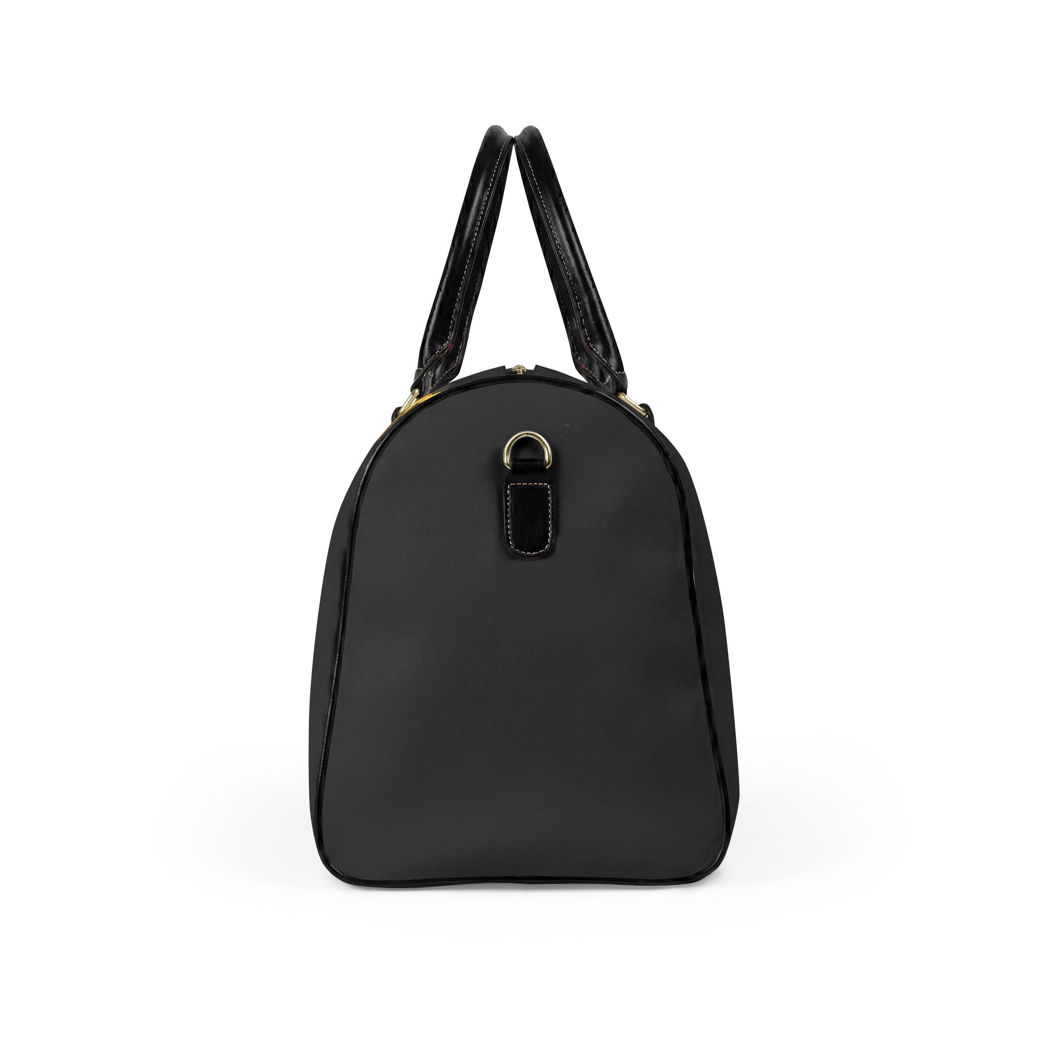 Faux Leather Travel Bag