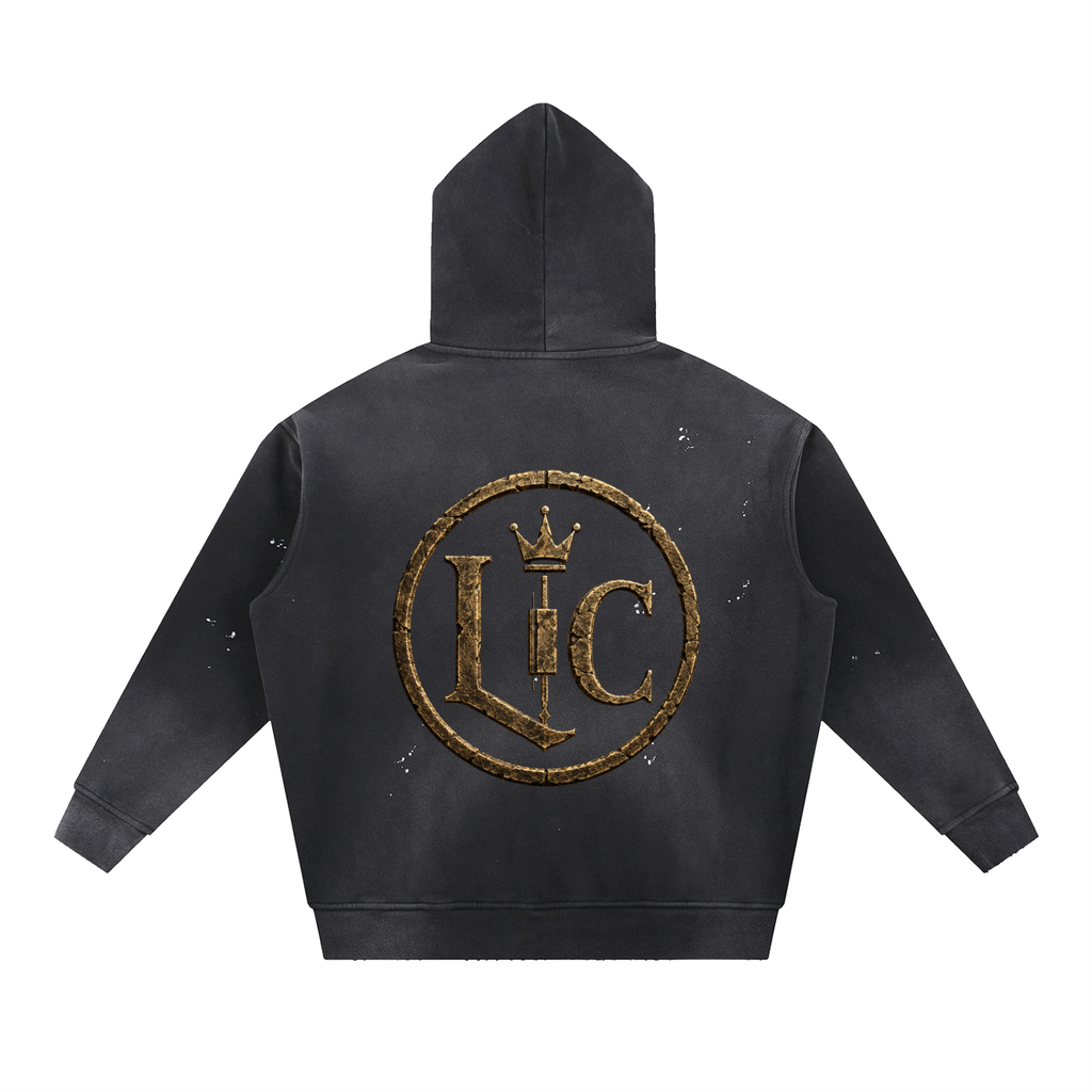 RELIC Faded Paint Splatter Hoodie