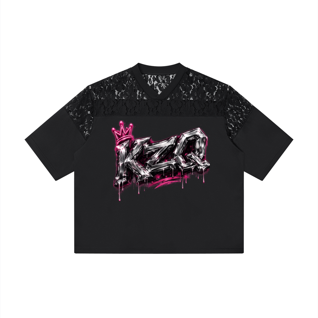 KZQ LACE PANEL JERSEY