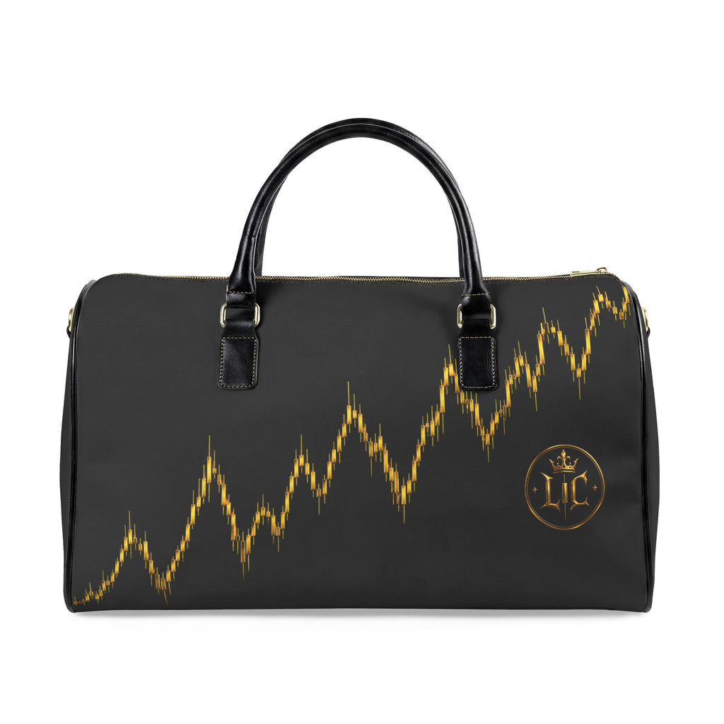 Faux Leather Travel Bag