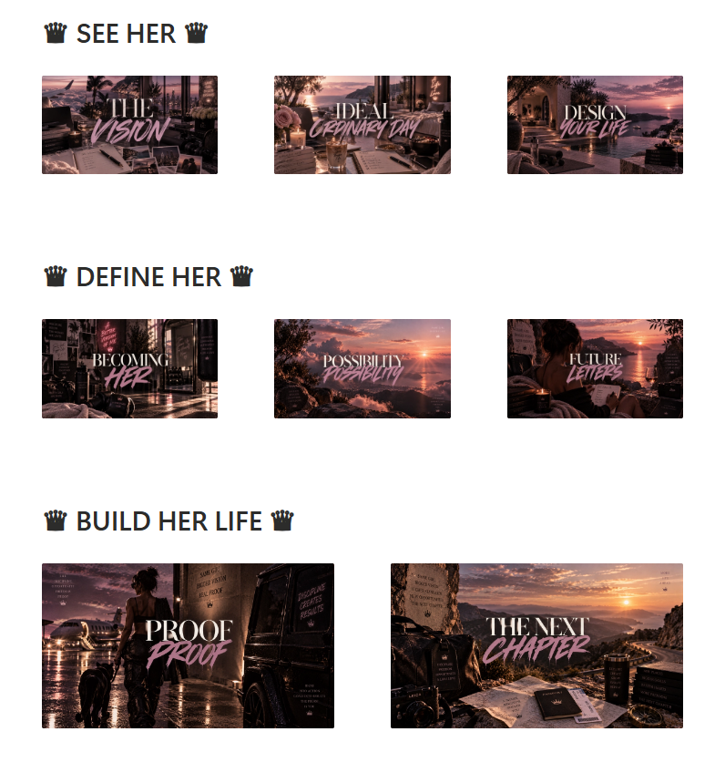 Life by Design Vision Board