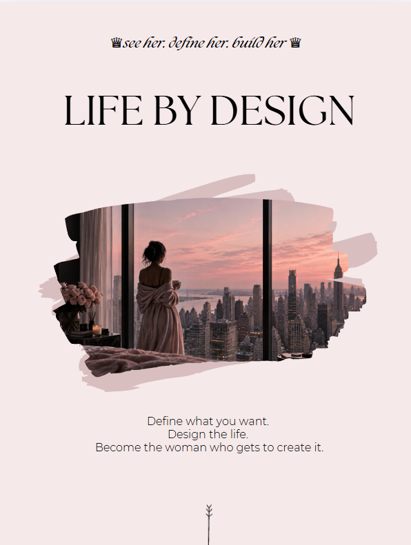 Life by Design Workbook for Women | BUILD HER