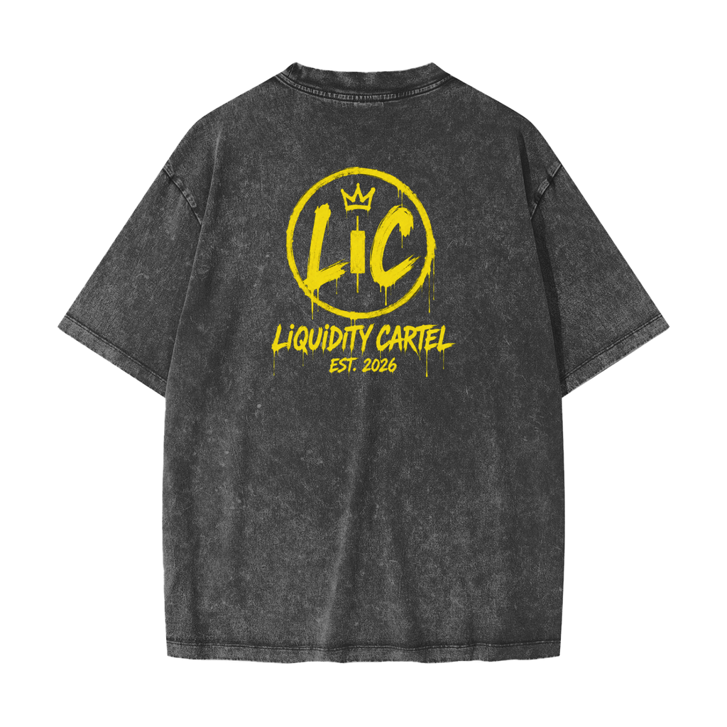 STOIC SYNDICATE Oversized Snow Washed Tee